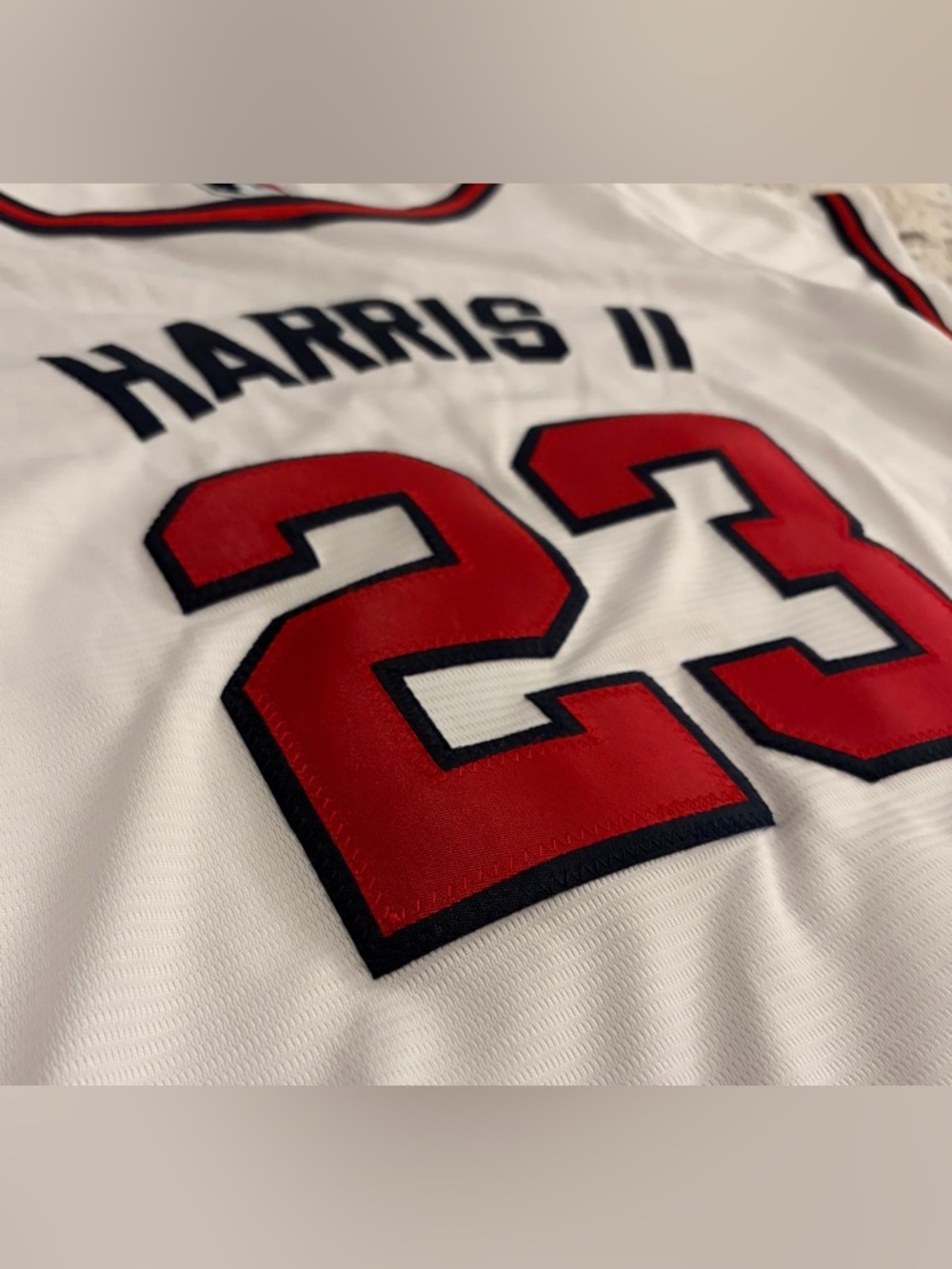 Nike Atlanta Braves Michael Harris II #23 White Jersey MLB Women’s Sz: Small - Picture 6 of 7